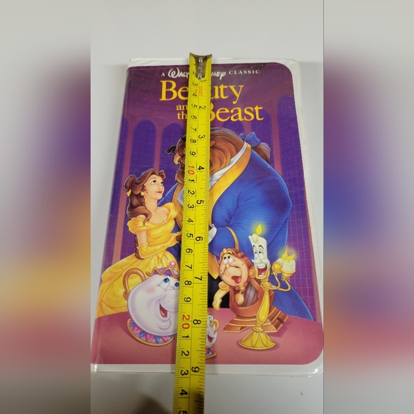 Beauty And The Beast VHS Tape Walt Disney’s Black Diamond Classic 1325 RARE! - Picture 3 of 9